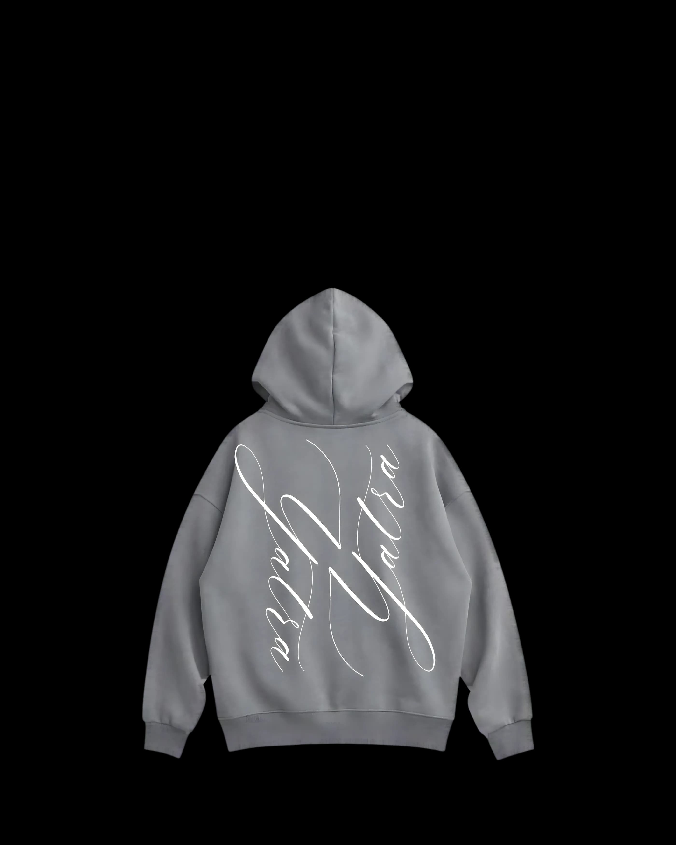 Yatra Script Hoodie — back